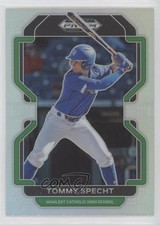 2022 Panini Prizm Draft Picks Silver Prizm Tommy Specht #PDP169 0w7