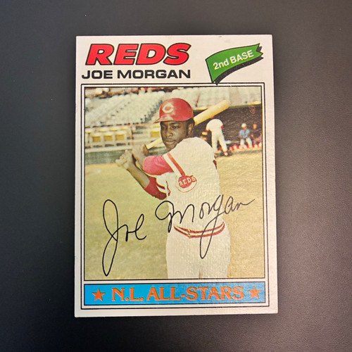 Joe Morgan #100 1977 Topps card