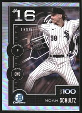 2025 Bowman Chrome Scouts?Top?100 #BTP16 Noah Schultz
