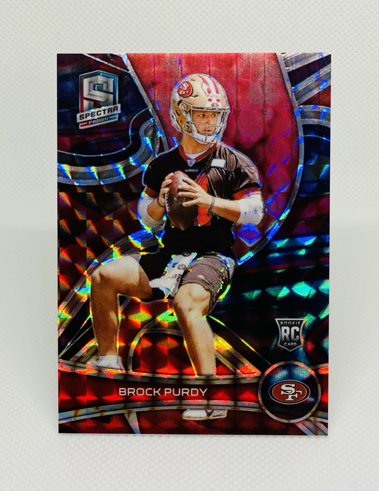 2022 Spectra Brock Purdy Rookie Card RC SP /60 Interstellar San Francisco 49ers