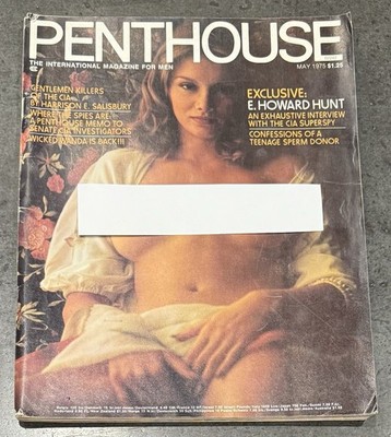 Vintage Penthouse Magazine May 1975 Suze Randall, Ava Gallay, Octavia - Rare