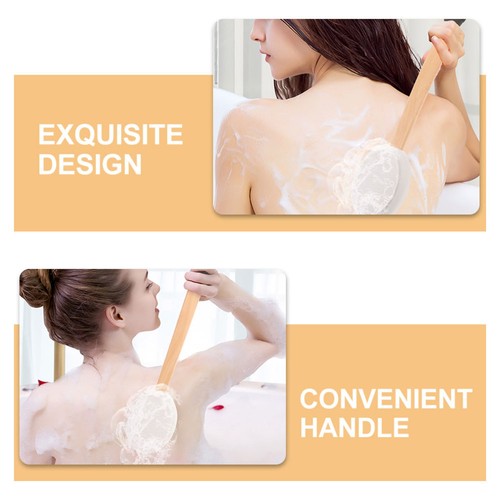 Anti-Rutsch Badebürste Set Mann Feuchtigkeitscreme Applikator für Lotion - Bild 8 von 12