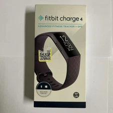 Fitbit Charge 4 Fitness & Activity Tracker w Built-in GPS, Heart Rate, Rosewood
