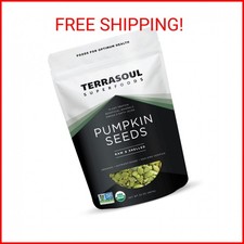 Terrasoul Superfoods Organic Pumpkin Seeds, 2 Lbs - Premium Quality, Shelled, Ra 13.67 per gallon