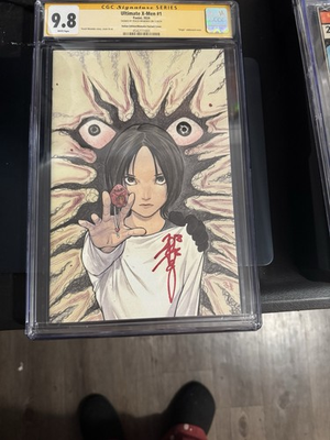 #ad #ad Ultimate X Men #1 Peach Momoko virgin variant Auto CGC SS 9.8. $175.00