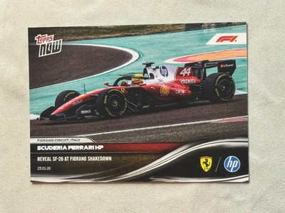 2026 Topps Now Formula 1 F1 Scuderia Ferrari HP SF-26 #4
