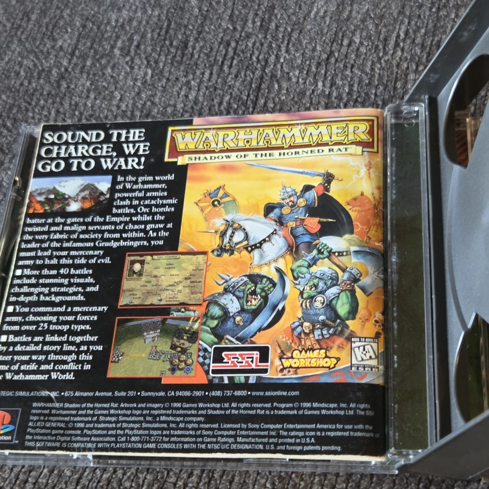 Allied General (Sony PlayStation 1 PS1, 1996) CIB Complete TESTED - Image 3 of 4