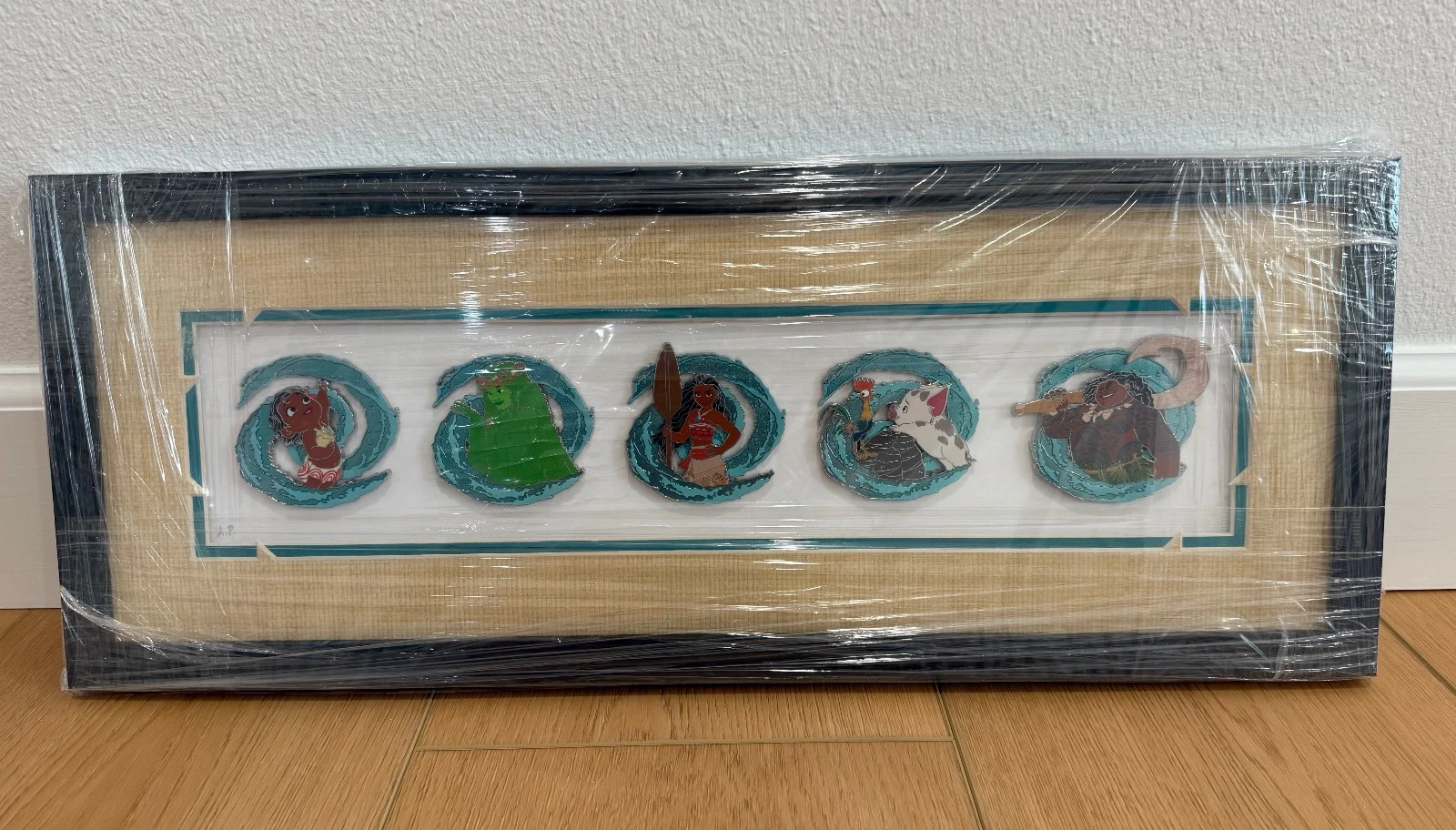 WDI Artist Proof Moana Waves Framed Set AP