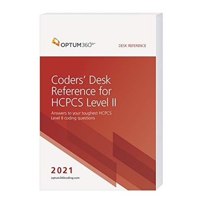 Coders Desk Reference for HCPCS Level II 2021, Optum360