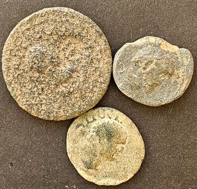 Roman Provincial coins. Lot of 3 coins
