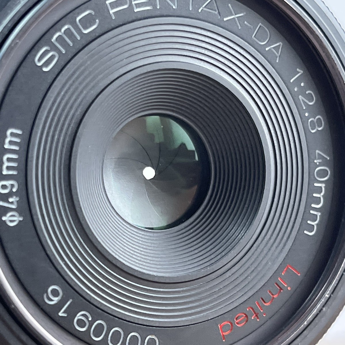 AS IS] Pentax DA 40mm f2.8 Limited Lens Japan G | eBay