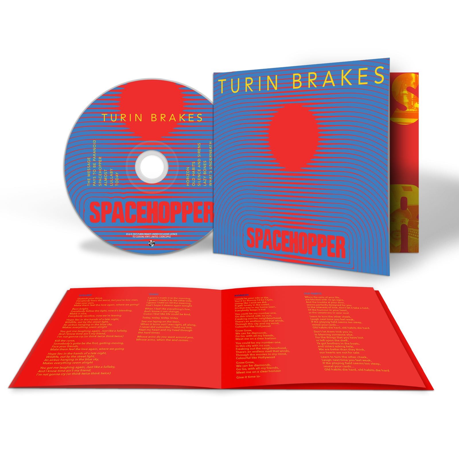 Turin Brakes - Spacehopper (Cooking Vinyl) CD Album