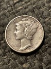 1940 Mercury Silver Dime . — photo 1
