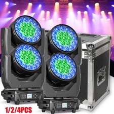 380W LED Zoom Moving Head Stage Light RGBW DMX Beam Wash Lighting DJ Disco Bar