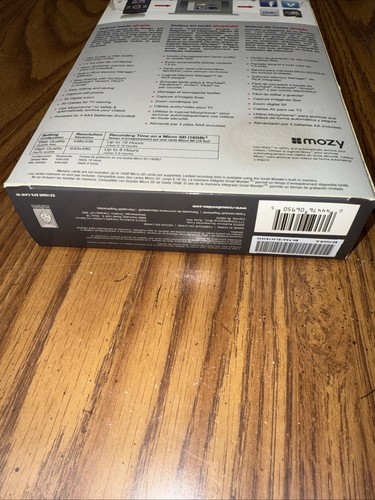 RCA Small Wonder Digital Handheld Camcorder 2010 EZ1000R Flip Out Display - New - Picture 9 of 9