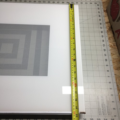 Dacor OEM äußere Ofentür Glas weiß 82693R 82693 - 26-5/8" x 20" - Bild 3 von 11