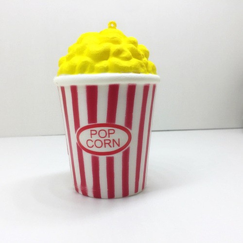 2 pezzi di giocattoli dolci a crescita lenta spremere patatine fritte popcorn - Zdjęcie 4 z 12
