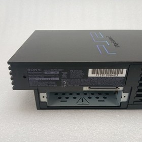 Sony PlayStation 2 PS2 Fat SCPH-39001 Console and SATA Adapter Tested & Working