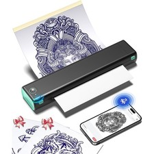 Phomemo Tattoo Stencil Printer for Halloween, M08F Wireless Thermal Tattoo