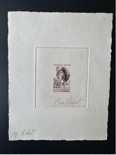 France 1972 YT 1706 Epreuve d'artiste ETAT Paul Chomedey Maisonneuve marron