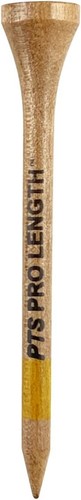 100% Natural Hardwood Golf Tee - 2-3/4 Inch Length for Enhanced Performance - Picture 4 of 12