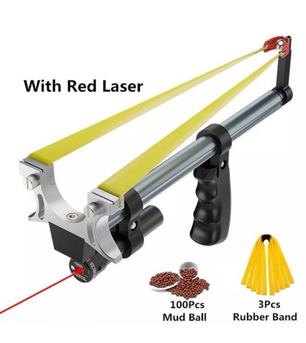 Fronde Chasse puissante - Lance Pierre rétractable de tir pour loisir extérieur - Imagen 1 de 17
