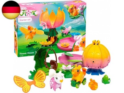 BRIO Flora - 36236 Starter-Set Blumenhaus | Spielset für fantasievollen 