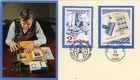 1988 # 2198 and Sweden # 1588A Stamp Collecting Joint FDC - AA # 3