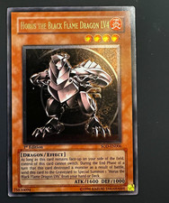 Konami Yu-Gi-Oh! Horus the Black Flame Dragon LV4 SOD-EN006 1st Ed UTR Foil Eng