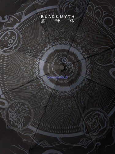 Black Myth: Wukong Six Fractures Folding Umbrella Ultraviolet-Proof Sunscreen - Picture 4 of 7