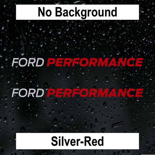 2pcs FORD PERFORMANCE Decal Automotive Vinyl Stickers for Truck Sport ...