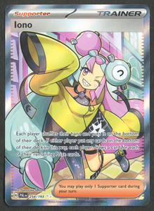 Iono 254/193 Paldea Evolved Full Art Ultra Rare Trainer