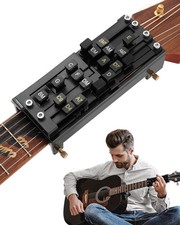New Portable Guitar Chord Trainer Guitar Chord Presser with 16 Chord Buttons