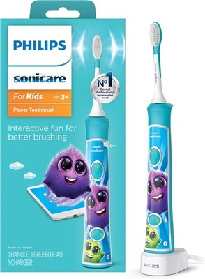 Philips Sonicare for Kids 3+ Bluetooth Connected Rechargeable Electric Power