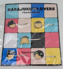 Harajuku Lovers  Fragrance - Hair Barrettes - New & Sealed Gwen Stefani Y2K