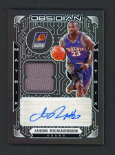 2020-21 Panini Obsidian Matrix #MM-JRC Jason Richardson Patch Auto -CT17 17/49