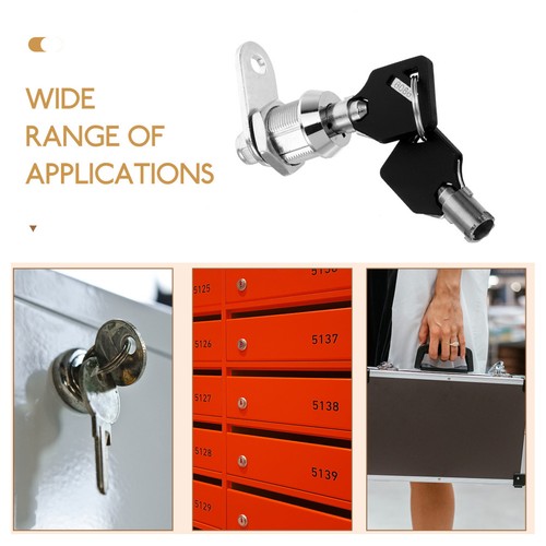 1 Juego Cerradura de Archivador Cerradura de Seguridad Cerradura de Cajón Seguro Cerradura de Seguridad - Imagen 3 de 12