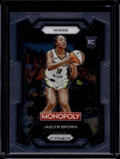 Jaelyn Brown 2024 Panini WNBA Monopoly Prizm #15  RC