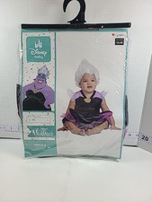 Disney Baby The Little Mermaid Infant Ursula Dress Costume - 12-18 Months NWT