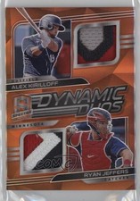 2021 Panini Spectra Neon Orange Prizm 15/15 Ryan Jeffers Alex Kirilloff n1u