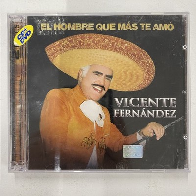 VICENTE FERNANDEZ - EL HOMBRE QUE MAS TE AMO - 2010 MEX CD + DVD FACTORY SEALED