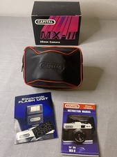 Vintage Capital MX-II 35mm Camera With Original Box/Instructions Manual/Case New