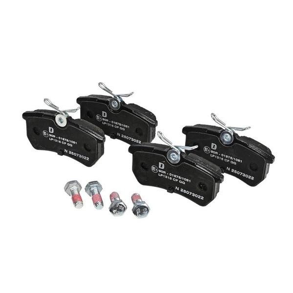 Bremsbelagsatz Scheibenbremse Delphi LP1316 FüR Ford Fiesta Daw Dbw Focus 1 Dnw-image