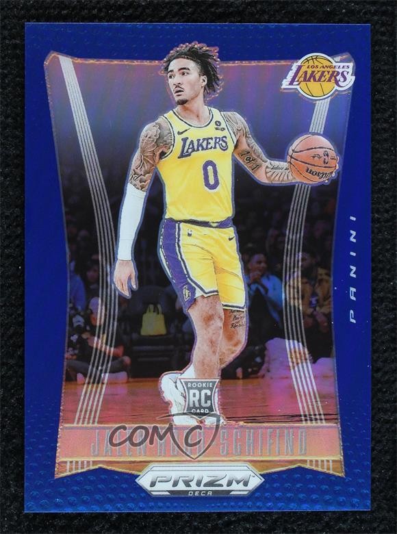 2023-24 Panini Prizm Deca Blue 89/149 Jalen Hood-Schifino #203 Rookie RC 10yl