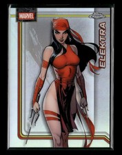 2026 Topps Chrome Marvel Comics Elektra #116 Refractor