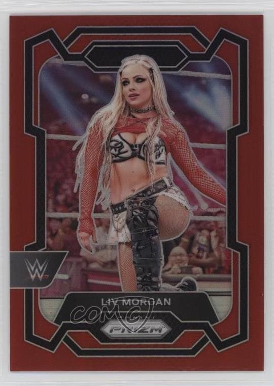 2024 Panini Prizm WWE Red Prizm 230/299 Liv Morgan #177 14p0