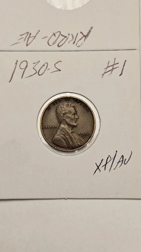 wheat penny 1930S HIGH GRADE LINCOLN CENT 1930-S NICE XF/AU  LOT #1