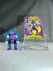 TMNT Mini Mutants Shredder 1” & Super Shredder Character Card Vintage Playmates