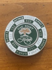 Kiawah Island Oak Point Yardage Coin ( Rare )