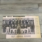 Australia 1972 - Team Picture - Signed x 12 - Chappell, Marsh, Lillee,  Gleeson